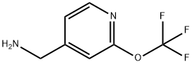 (2-(三氟甲氧基)吡啶-4-基)甲胺, 1361696-54-9, 结构式