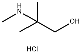 2-methyl-2-(methylamino)propan-1-ol hydrochloride Structure