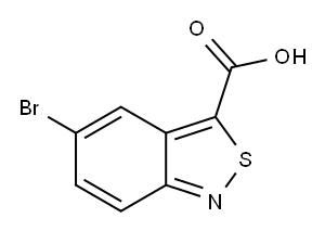 5-BROMO-2,1-BENZOTHIAZOLE-3-CARBOXYLIC ACID,1367452-90-1,结构式