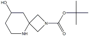 2-BOC-8-羟基-2,5-二氮杂螺[3.5]壬烷,1367700-10-4,结构式