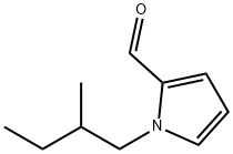 1-(2-甲基丁基)-1H-吡咯-2-甲醛, 13678-71-2, 结构式