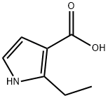2-乙基1H吡咯-3-羧酸 结构式