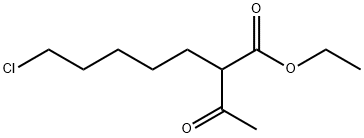 2-乙酰基-7-氯-庚酸乙酯,136879-36-2,结构式