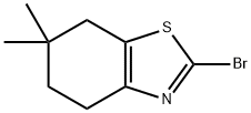 2-bromo-6,6-dimethyl-4,5,6,7-tetrahydro-1,3-benzothiazole,1369135-69-2,结构式