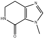4H-Imidazo[4,5-c]pyridin-4-one, 3,5,6,7-tetrahydro-3-methyl- Structure