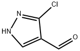 1H-Pyrazole-4-carboxaldehyde, 3-chloro-,1369248-76-9,结构式