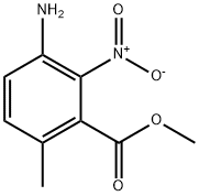3-Amino-6-methyl-2-nitro-benzoic acid methyl ester 结构式