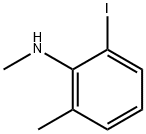 (2-Iodo-6-methyl-phenyl)-methyl-amine,1369904-78-8,结构式