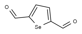 2,5-硒吩二甲醛, 13706-04-2, 结构式