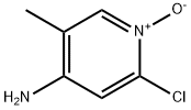 4-氨基-2-氯-5-甲基吡啶1-氧化物 结构式