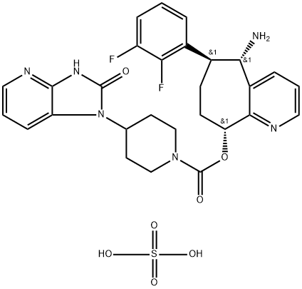 硫酸利美戈潘 结构式