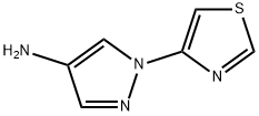 1-(Thiazol-4-yl)-4-aminopyrazole Struktur