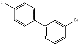 4-Bromo-2-(4-chlorophenyl)pyridine 结构式