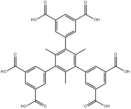 2,4,6-trimethylbenzene-1,3,5-triylisophthalate Struktur