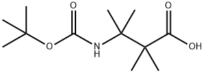 3-{[(叔丁氧基)羰基]氨基}-2,2,3-三甲基丁酸,1375471-46-7,结构式