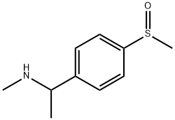[1-(4-methanesulfinylphenyl)ethyl](methyl)amine,1375472-47-1,结构式