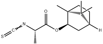 endo-(1S)-bornyl (S)-2-isothiocyanatopropanoate,1375730-39-4,结构式