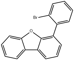4-(2-bromophenyl)dibenzo[b,d]furan Struktur
