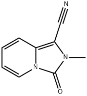 2-methyl-3-oxo-2H,3H-imidazo[1,5-a]pyridine-1-carbonitrile 结构式