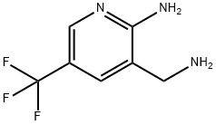 2-氨基-3-氨甲基-5-三氟甲基吡啶, 1379305-44-8, 结构式