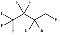 3,3,4-Tribromo-1,1,1,2,2-pentafluorobutane Structure