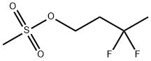 3,3-difluorobutyl methanesulfonate Struktur