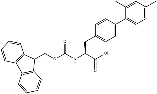 Fmoc-4-(2,4-dimethyl-phenyl)-L-phenylalanine Structure