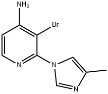 3-BROMO-2-(4-METHYL-1H-IMIDAZOL-1-YL)PYRIDIN-4-AMINE