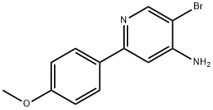 1381933-66-9 3-BROMO-4-AMINO-6-(4-METHOXYPHENYL)PYRIDINE