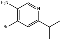 4-Bromo-3-amino-6-(iso-propyl)pyridine Struktur