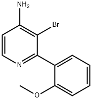 3-BROMO-2-(2-METHOXYPHENYL)PYRIDIN-4-AMINE|3-BROMO-2-(2-METHOXYPHENYL)PYRIDIN-4-AMINE