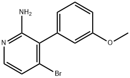 1381943-55-0 2-Amino-4-bromo-3-(3-methoxyphenyl)pyridine