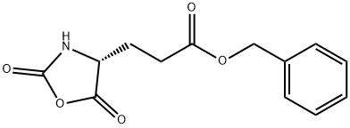 (R)-2,5-二氧代噁唑烷-4-丙酸苄酯 结构式