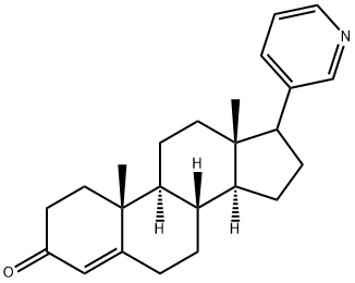17-(3-Pyridinyl)-androst-4-en-3-one Structure