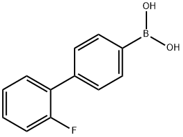 [4-(2-fluorophenyl)phenyl]boronic acid Structure