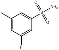 3-fluoro-5-methylbenzene-1-sulfonamide Structure