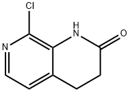 8-chloro-3,4-dihydro-1,7-naphthyridin-2(1H)-one,1388023-56-0,结构式