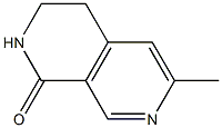 6-methyl-3,4-dihydro-2,7-naphthyridin-1(2H)-one Structure