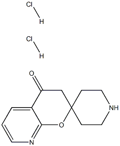 SPIRO[3H-PYRANO[2,3-B]PYRIDINE-2,4'-PIPERIDINE]-4-ONE DIHYDROCHLORIDE,1394030-77-3,结构式