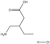 3-(aminomethyl)pentanoic acid hydrochloride|3-(氨基甲基)戊酸盐酸盐