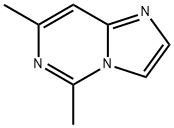 5,7-dimethylimidazo[1,2-c]pyrimidine,139452-18-9,结构式