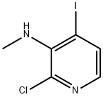 (2-Chloro-4-iodo-pyridin-3-yl)-methyl-amine Structure