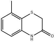 8-methyl-3,4-dihydro-2H-1,4-benzothiazin-3-one,139605-34-8,结构式
