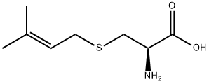 2-amino-3-[(3-methylbut-2-en-1-yl)sulfanyl]propanoic acid,1396966-61-2,结构式