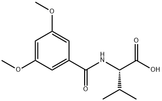 1397000-89-3 2-[(3,5-dimethoxyphenyl)formamido]-3-methylbutanoic acid