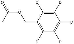 Benzyl-2,3,4,5,6-d5 Acetate Structure