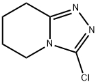 3-Chloro-5,6,7,8-tetrahydro-[1,2,4]triazolo[4,3-a]pyridine Structure