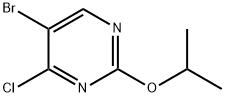 4-Chloro-5-bromo-2-(iso-propoxy)pyrimidine Struktur