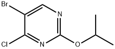 4-Chloro-5-bromo-2-(iso-propoxy)pyrimidine Structure