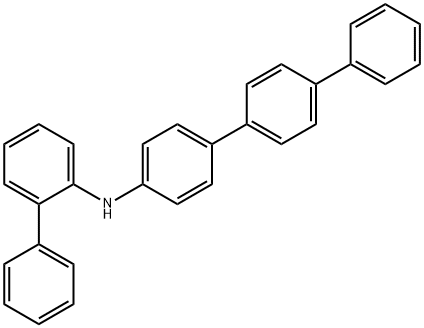 N-([1,1'-biphenyl]-2-yl)-[1,1':4',1''-terphenyl]4-amine,1401351-59-4,结构式